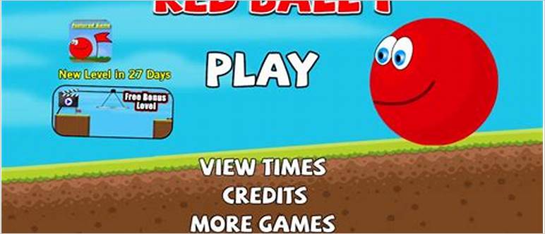 Old red ball game